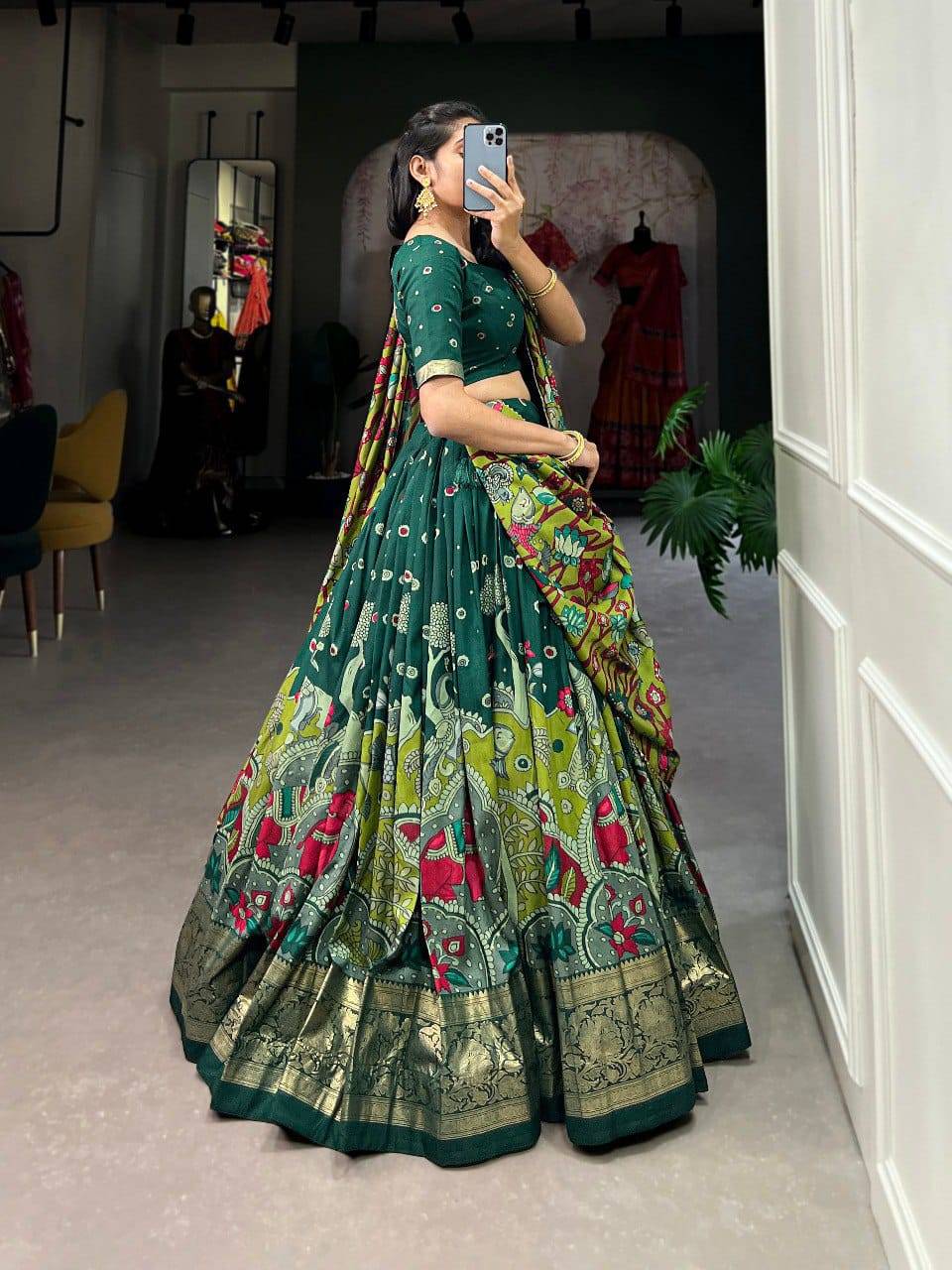 Artriddhs Dola silk vol 47 Lehengha choli manufacturers in Bangalore
